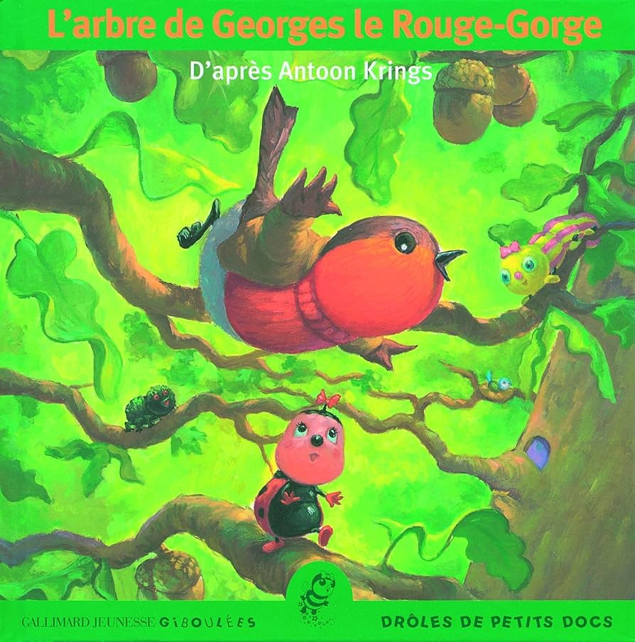 L'arbre de Georges, le rouge-gorge - Click to enlarge picture.
