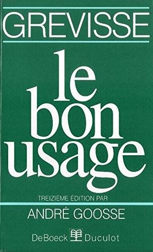 Le bon usage - Click to enlarge picture.