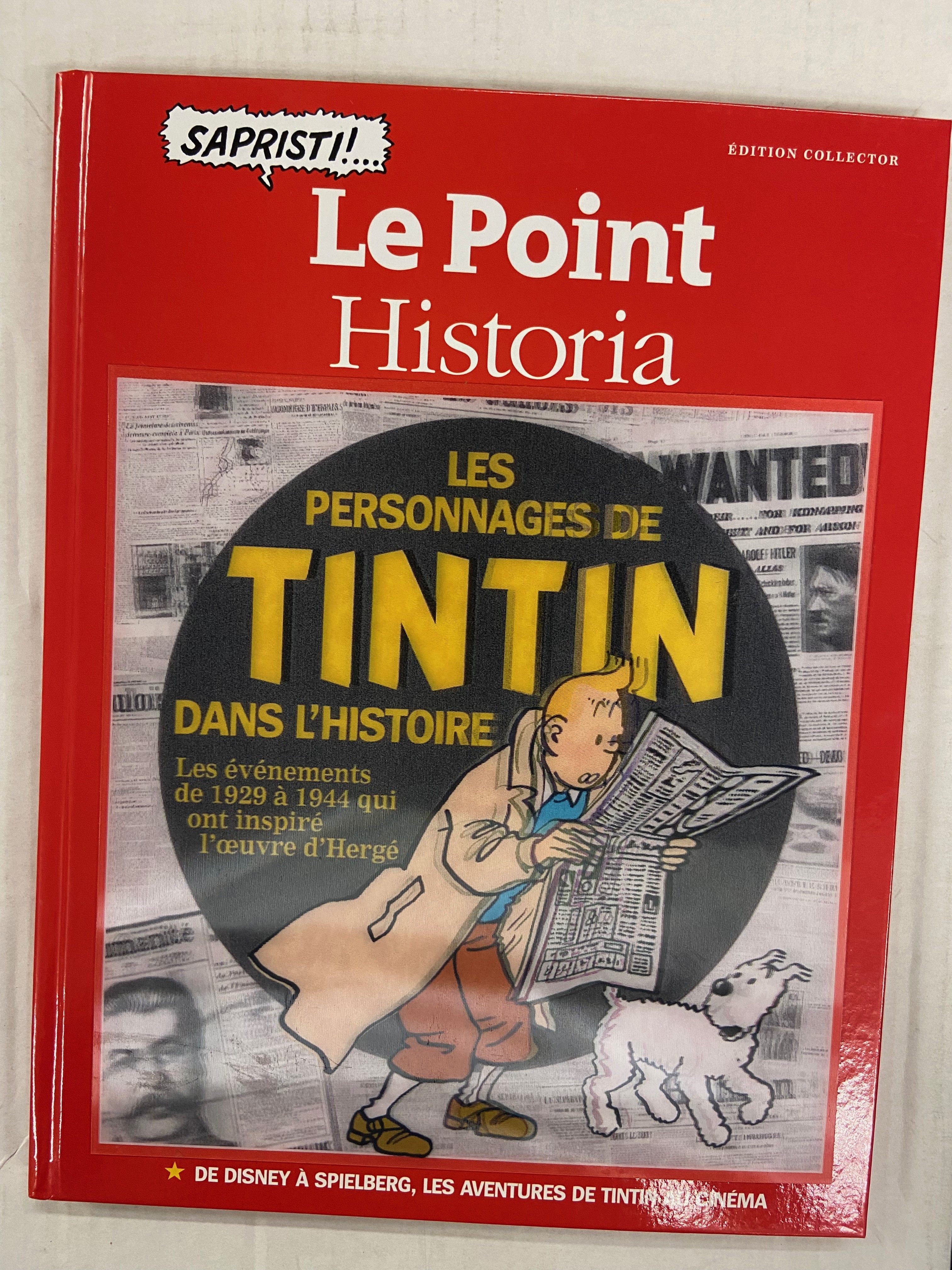 Les personnages de Tintin dans l'histoire - Click to enlarge picture.