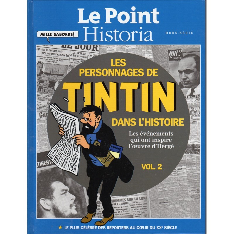 Les personnages de Tintin dans l'histoire - Click to enlarge picture.