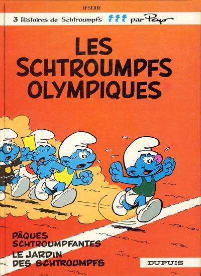 Les schtroumpfs olympiques - Click to enlarge picture.