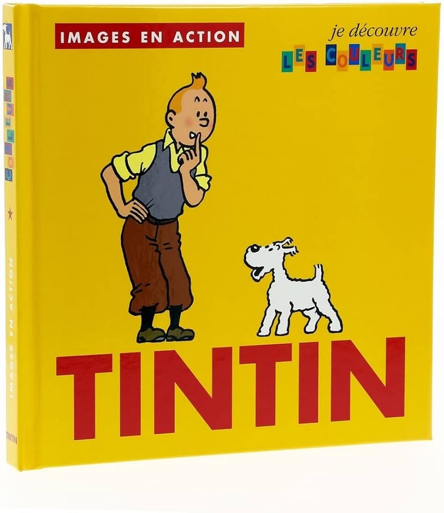Tintin je découvre les couleurs - Click to enlarge picture.