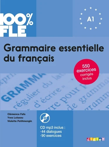 Grammaire essentielle du français A1 100% FLE - Click to enlarge picture.