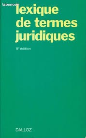 Lexique de termes juridiques - Click to enlarge picture.